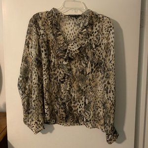Patterned Blouse